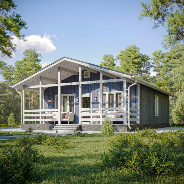 Каркасный дом Веронда-2 10.1x8.1