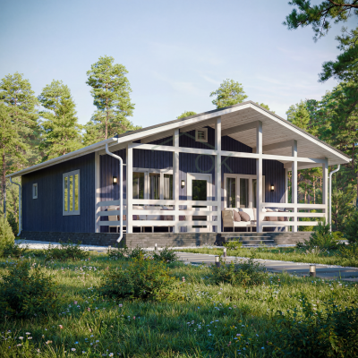 Каркасный дом Веронда-2 10.1x8.1