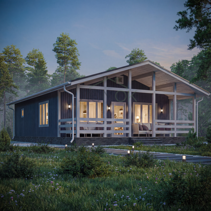 Каркасный дом Веронда-2 10.1x8.1