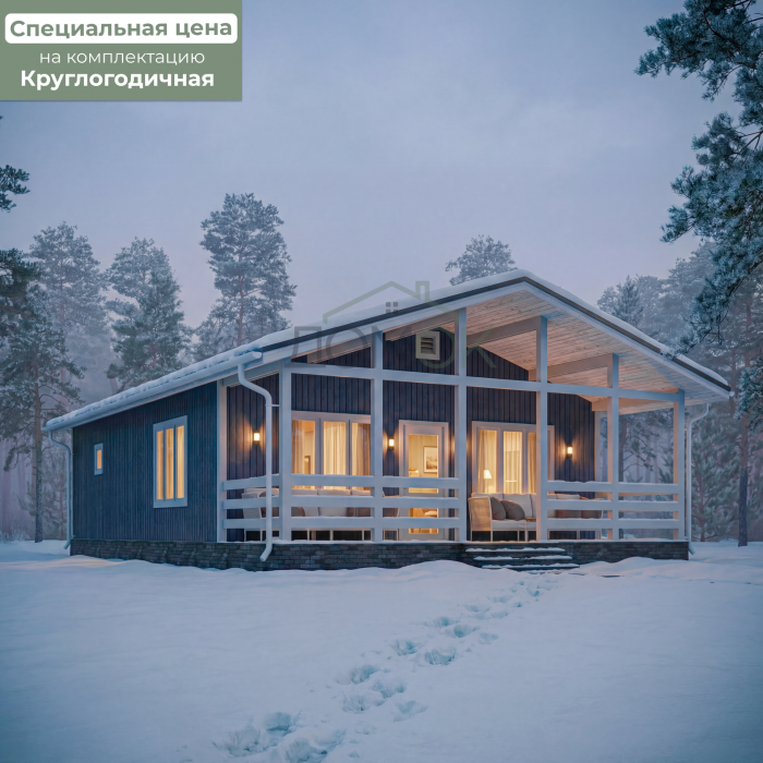 Каркасный дом Веронда-2 10.1x8.1