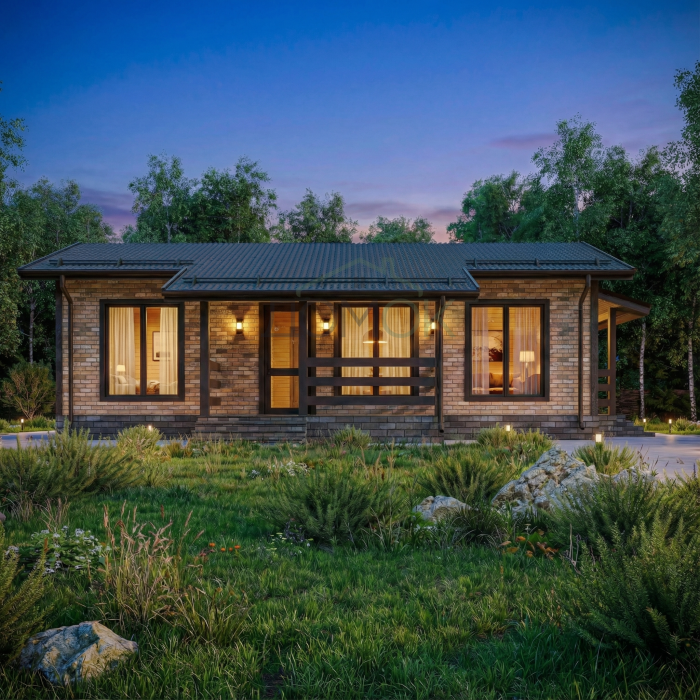 Каркасный дом Ока 6x10 