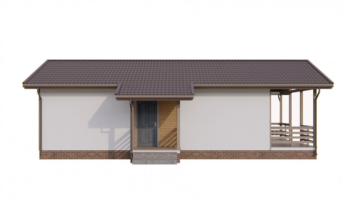 Каркасный дом Печора 7x10