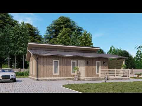 Каркасный дом Омолон 7x10