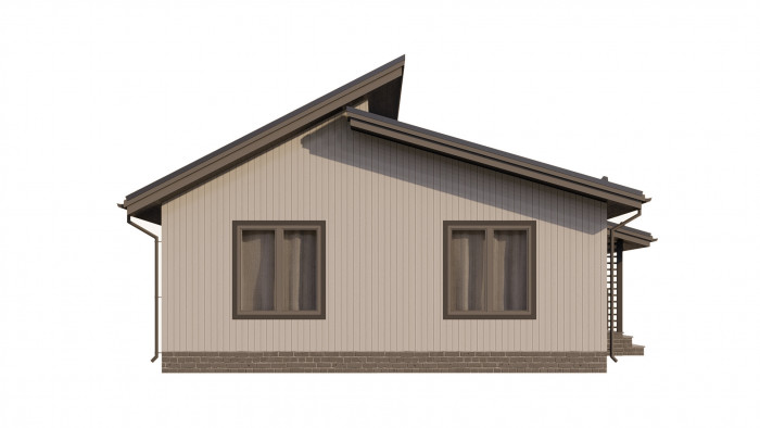 Каркасный дом Орон 11x8