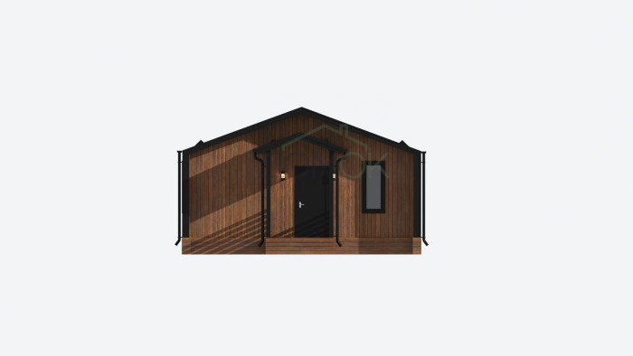 Каркасный дом БАРНЕВА 7х14