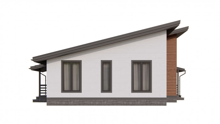 Каркасный дом Бросно 12x9.5