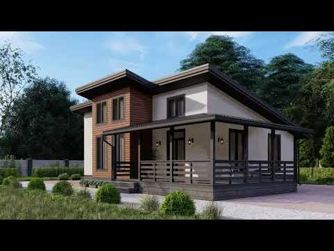 Каркасный дом Бросно 12x9.5